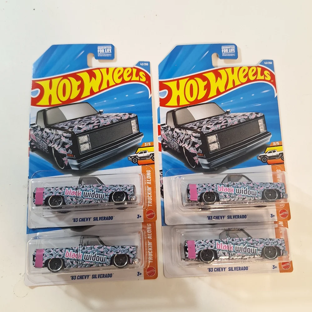 Mattel Hot Wheels‎ '83 Chevy Silverado 2026 Black Widow